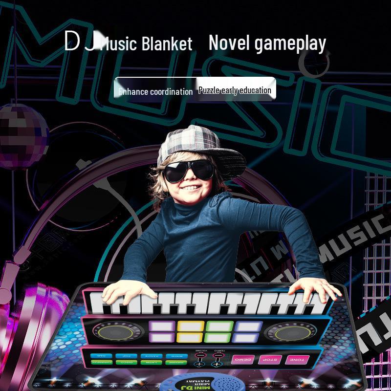 Children s Multifunctional DJ Music Mat: Educational Game with Drumming, Scratching, and Electronic Organ
Children s Multifunctional DJ Music Mat: Educational Game with Drumming, Scratching, and Electronic Organ