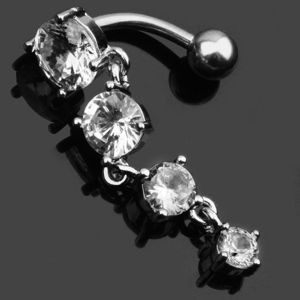 Fashion Korean Style Women Belly Ring Body Jewelry Belly Button Cartilage Clip Belly Piercing Clip silver-A
Fashion Korean Style Women Belly Ring Body Jewelry Belly Button Cartilage Clip Belly Piercing Clip silver-A