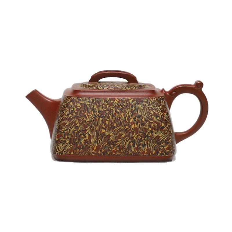 300ml Ancient Yixing Purple Clay Teapots Handmade Square Pot Raw Ore Dahongpao Mud Kettle With Filter Chinese Zisha Tea Set Gift
300ml Ancient Yixing Purple Clay Teapots Handmade Square Pot Raw Ore Dahongpao Mud Kettle With Filter Chinese Zisha Tea Set Gift