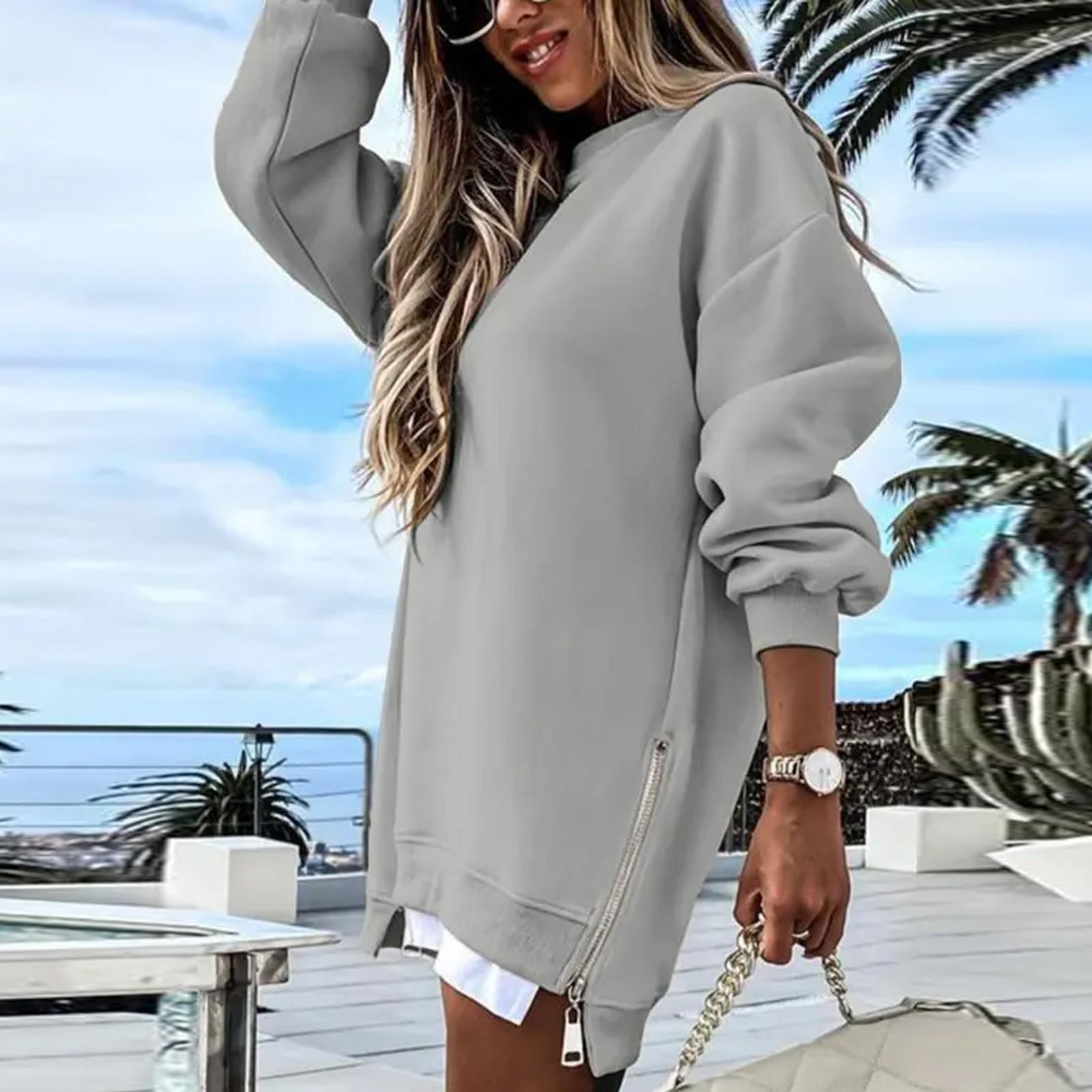 Women s Sweatshirt Casual Round Neck Long Sleeves Loose Comfortable Sweatshirts M
Women s Sweatshirt Casual Round Neck Long Sleeves Loose Comfortable Sweatshirts M