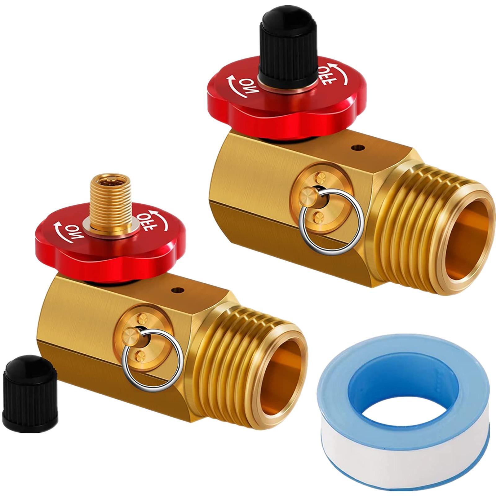 2pcs Air Tank Manifold With Aluminum Knob 1 2 Mnpt 1 4 Fnpt Safety Valve For Air Compressor Portable Tank gold#0
2pcs Air Tank Manifold With Aluminum Knob 1 2 Mnpt 1 4 Fnpt Safety Valve For Air Compressor Portable Tank gold#0
