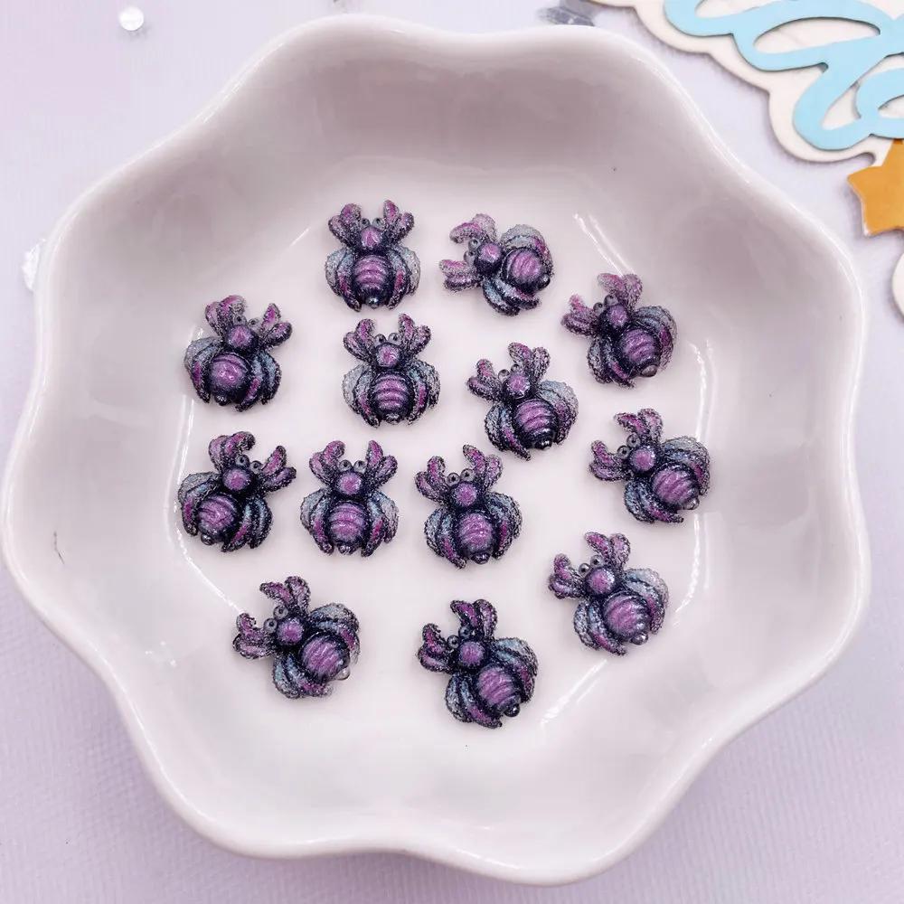 30 шт. блестящие смоляные красочные мультяшные мини-фигурки для нейл-арта в виде паука с плоской задней поверхностью, самодельные стразы, скрапбукинг, ювелирные аксессуары
30 шт. блестящие смоляные красочные мультяшные мини-фигурки для нейл-арта в виде паука с плоской задней поверхностью, самодельные стразы, скрапбукинг, ювелирные аксессуары