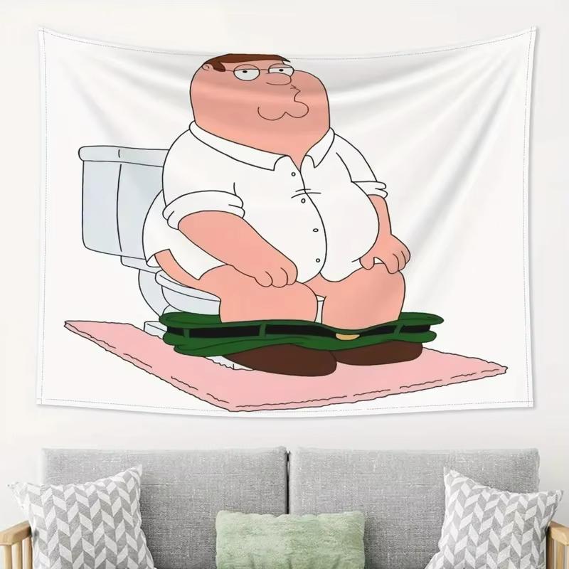 VIKAMA Peter Griffin Tapestry Cartoon Wall Art Perfect for Man Caves Game Rooms Living Rooms Comedy Fan Decor Gifts 74x94cm(29x37in)
VIKAMA Peter Griffin Tapestry Cartoon Wall Art Perfect for Man Caves Game Rooms Living Rooms Comedy Fan Decor Gifts 74x94cm(29x37in)