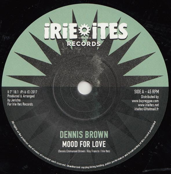7inch Record DENNIS BROWN / JERICHO - Mood For Love / African Dub IIT7181 Irie Ites Recor 2017 France Reggae, Ska & Dub Used
7inch Record DENNIS BROWN / JERICHO - Mood For Love / African Dub IIT7181 Irie Ites Recor 2017 France Reggae, Ska & Dub Used