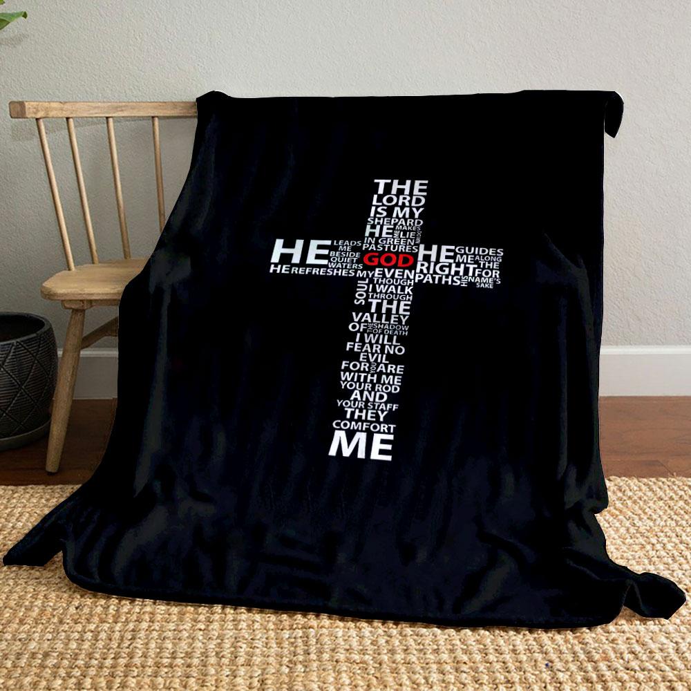 The Lord Is My Shepherd Scripture Throw Blanket Printed Blanket for Living Room Bed Couch lunch break Soft Cozy Blanket for Friend s festival Gift 80cm x 120cm
The Lord Is My Shepherd Scripture Throw Blanket Printed Blanket for Living Room Bed Couch lunch break Soft Cozy Blanket for Friend s festival Gift 80cm x 120cm