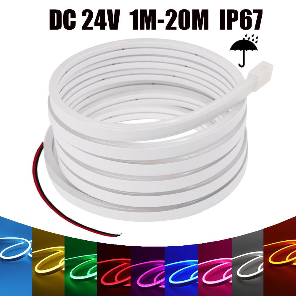 DC 24V Neon Strip IP67 Waterproof 1M 5M 10M 20M TV BackLight Home Decor White/Blue/Pink/Yellow/Green Silicon Tube LED Light DC 24V&0.5m помаранчевий
DC 24V Neon Strip IP67 Waterproof 1M 5M 10M 20M TV BackLight Home Decor White/Blue/Pink/Yellow/Green Silicon Tube LED Light DC 24V&0.5m помаранчевий