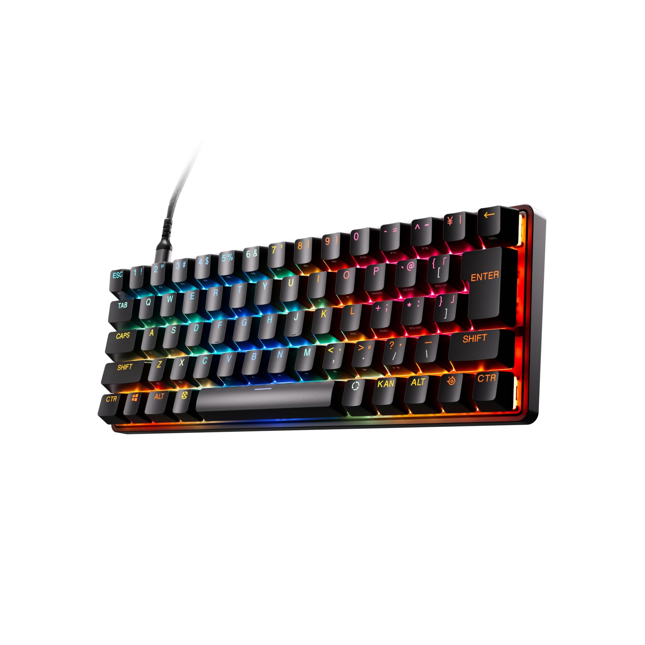 SteelSeries Rapid Tap Rapid Trigger Gaming Keyboard Mini Size Apex Pro Mini Gen 3 JP Wired Japanese Layout OmniPoint Switch Action Key Black 64918 чорний
SteelSeries Rapid Tap Rapid Trigger Gaming Keyboard Mini Size Apex Pro Mini Gen 3 JP Wired Japanese Layout OmniPoint Switch Action Key Black 64918 чорний