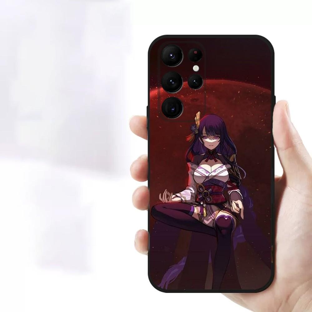 Genshin Impact Raiden Shogun Phone Case For Samsung S23,23,22,30,21,10,9,Note20 Ultra,Lite,Ultra,5G,Plus,FE,Black Soft Case Samsung S105G
Genshin Impact Raiden Shogun Phone Case For Samsung S23,23,22,30,21,10,9,Note20 Ultra,Lite,Ultra,5G,Plus,FE,Black Soft Case Samsung S105G