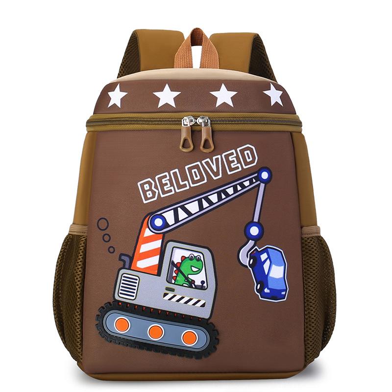 Cartoon Cute Excavator Boys And Girls Backpack Kindergarten Primary School Schoolbag Cute Little Dinosaur Children S Backpack коричневый
Cartoon Cute Excavator Boys And Girls Backpack Kindergarten Primary School Schoolbag Cute Little Dinosaur Children S Backpack коричневый