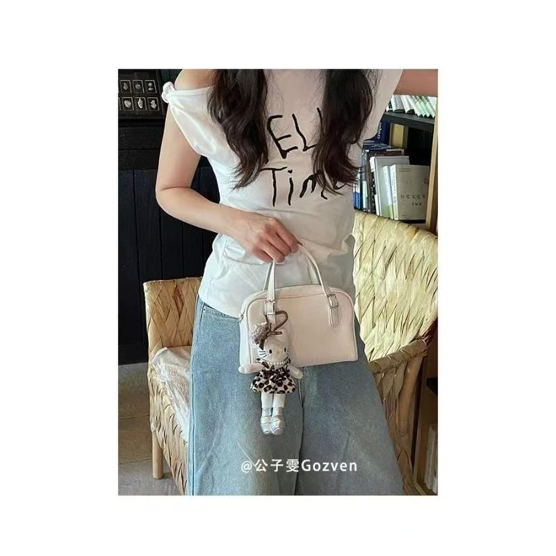 Bag Girl Spring and Summer New Lychee Pattern Portable One Shoulder Crossbody Bag Mini Hand Carry Bowling Bag Tide білий
Bag Girl Spring and Summer New Lychee Pattern Portable One Shoulder Crossbody Bag Mini Hand Carry Bowling Bag Tide білий