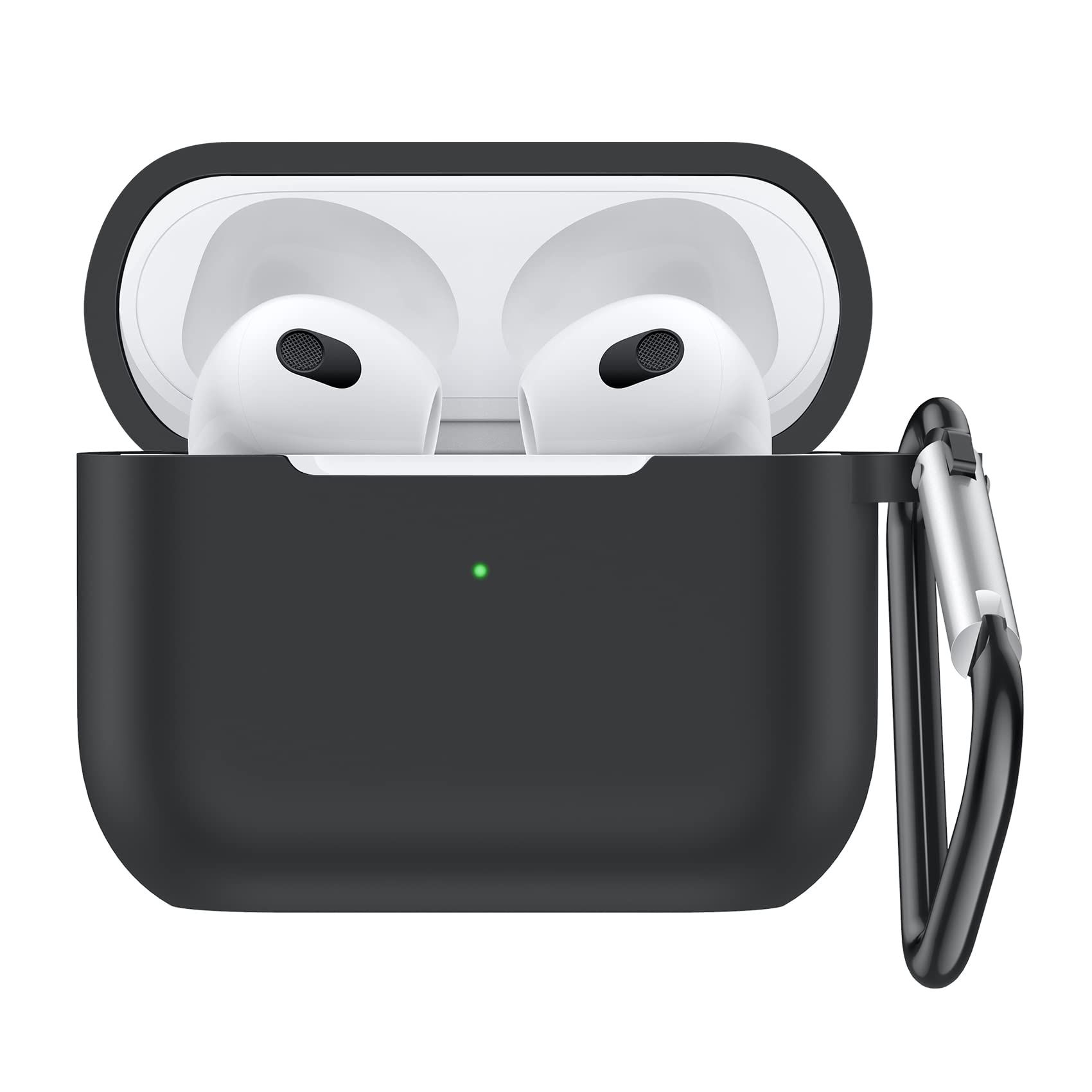 Чехол NIMASO AirPods 3 2021 года, специальный чехол для Airpods 3-го поколения, силиконовая защита с карабином, совместимая с беспроводной зарядкой NEC21J357 (черный)
Чехол NIMASO AirPods 3 2021 года, специальный чехол для Airpods 3-го поколения, силиконовая защита с карабином, совместимая с беспроводной зарядкой NEC21J357 (черный)