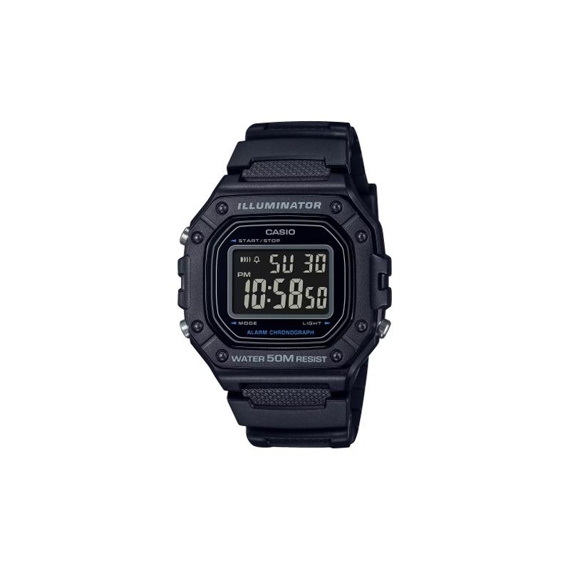 Casio 50m waterproof quartz movement resin strap Japanese and Korean watch men s watch black dial W-218H-1BV чёрный
Casio 50m waterproof quartz movement resin strap Japanese and Korean watch men s watch black dial W-218H-1BV чёрный