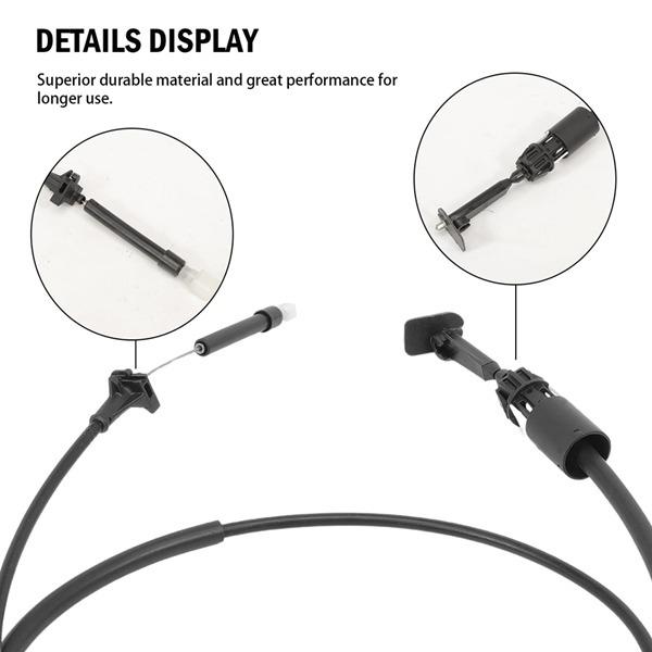 Black Metal Car Throttle Cable 52107742AC for Dao None
Black Metal Car Throttle Cable 52107742AC for Dao None