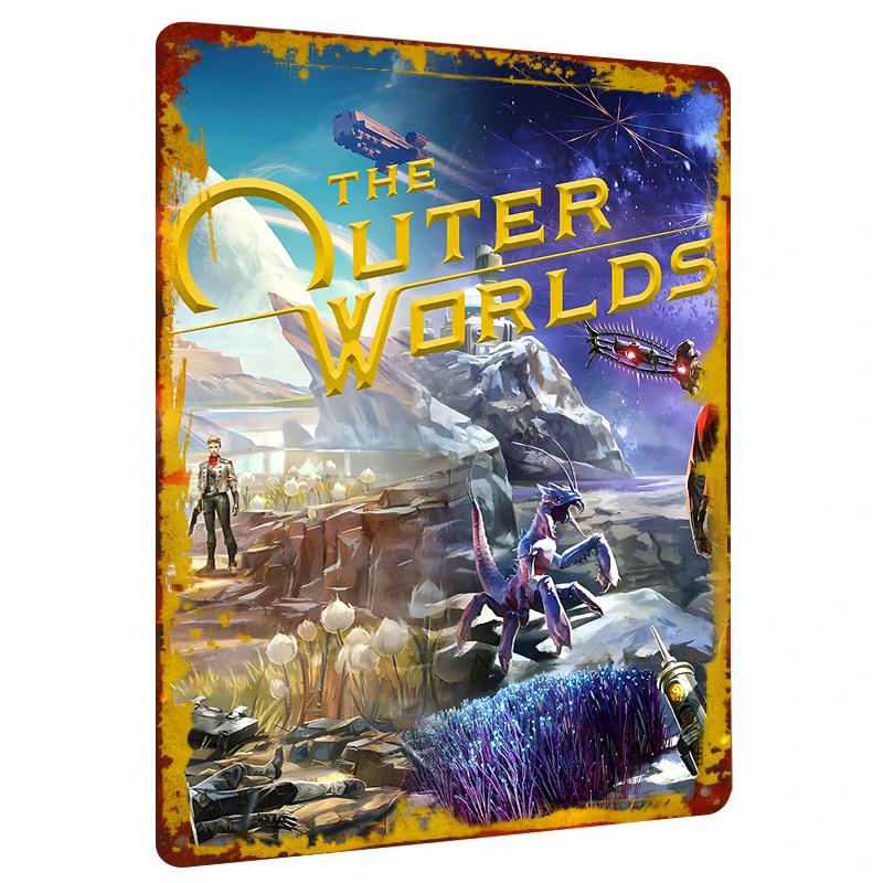 The Outer Worlds Game Poster Custom Metal Tin Sign Wall Art Decor for Gamers Room 20x30cm(7.8x11.8inch)
The Outer Worlds Game Poster Custom Metal Tin Sign Wall Art Decor for Gamers Room 20x30cm(7.8x11.8inch)