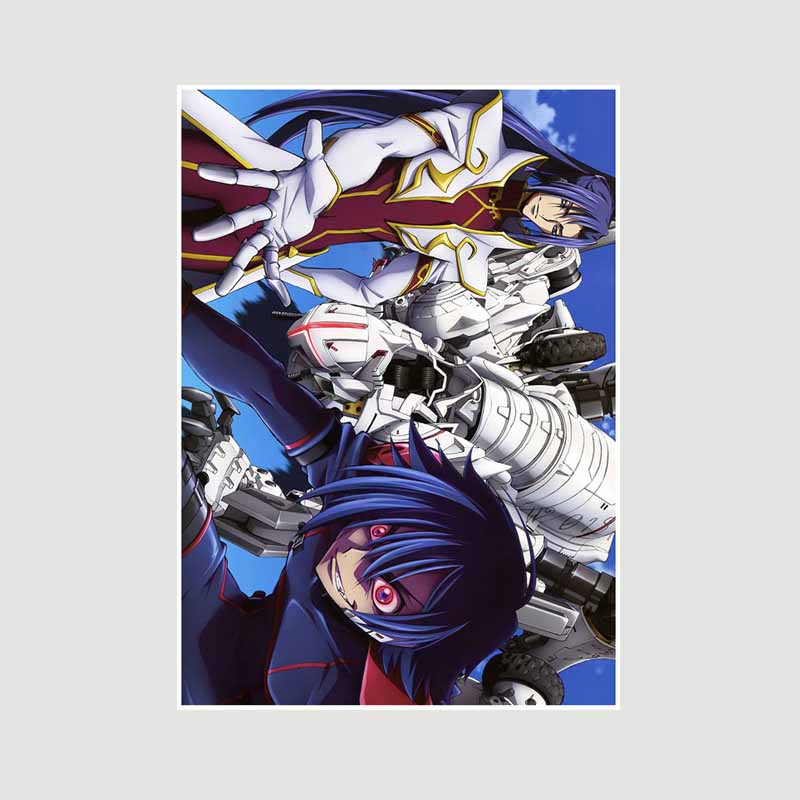 White Paper Класичне аніме Code Geass Lelouch of The Rebellion Плакат Ретро Плакати та принти Малюнок Wall Art Decor DIY Home Room Decor Painting 42x30cm
White Paper Класичне аніме Code Geass Lelouch of The Rebellion Плакат Ретро Плакати та принти Малюнок Wall Art Decor DIY Home Room Decor Painting 42x30cm