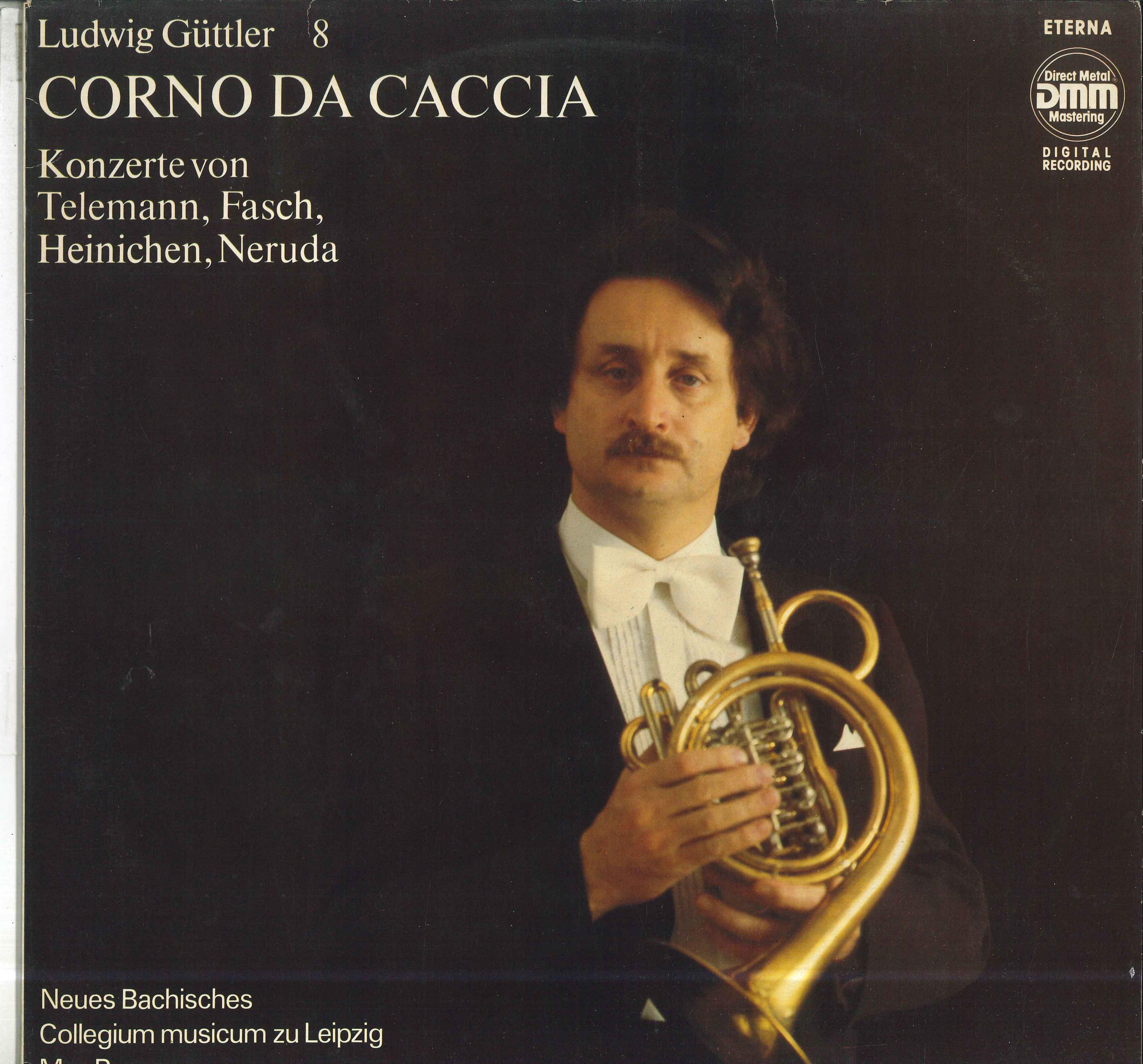 LP Record LUDWIG GUTTLER MAX POMMER NEUES B Corno Da Caccia Telemann Fasch 729031 ETERNA 1989 Germany Classical Used
LP Record LUDWIG GUTTLER MAX POMMER NEUES B Corno Da Caccia Telemann Fasch 729031 ETERNA 1989 Germany Classical Used