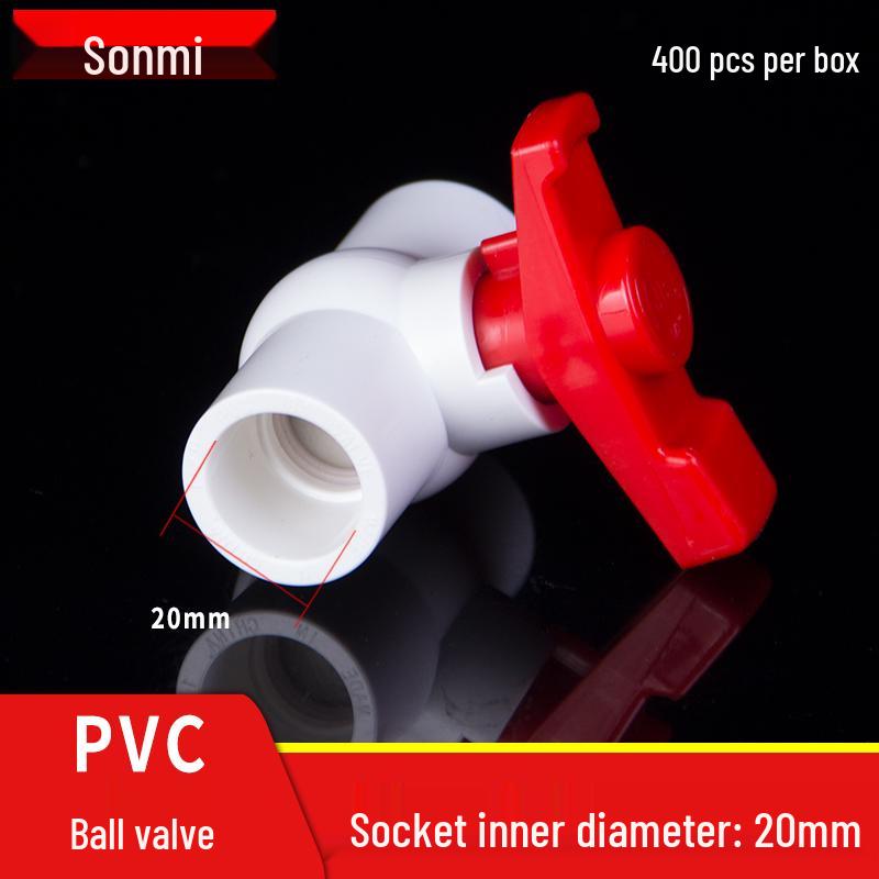 PVC Water Valve Accessory Set: Ball, Switch, Sluice Valves - Sizes 4-110
PVC Water Valve Accessory Set: Ball, Switch, Sluice Valves - Sizes 4-110