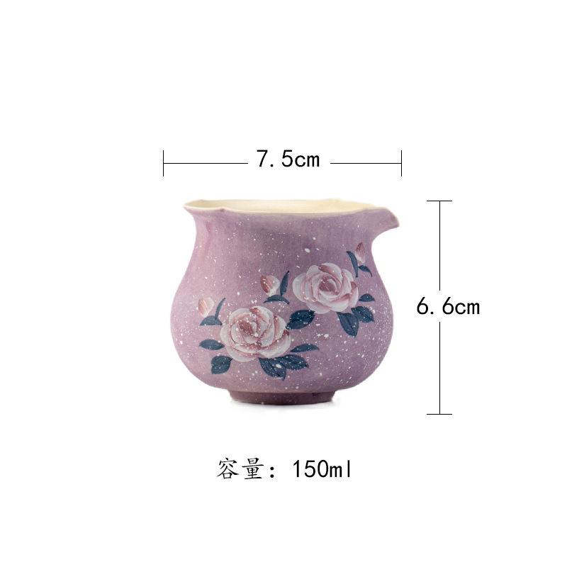 150ml Hand-painted Monet Rose Tea Pitcher Tea Divider Cha Hai Dispenser Justice Cup Fair Mug For Tea Collection Accessories Gift
150ml Hand-painted Monet Rose Tea Pitcher Tea Divider Cha Hai Dispenser Justice Cup Fair Mug For Tea Collection Accessories Gift