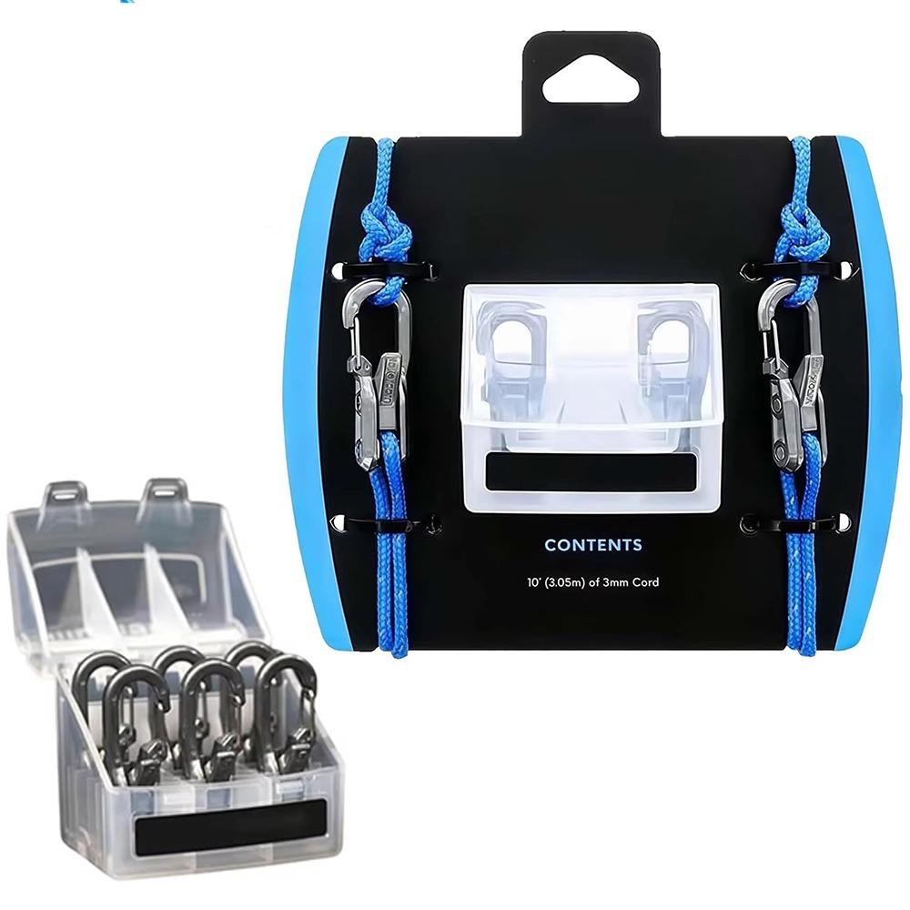 New Knot-Free Rope Tensioner Roller Easy Operation Locking Tie-Down Tool Heavy-duty Cable Puller Tent
New Knot-Free Rope Tensioner Roller Easy Operation Locking Tie-Down Tool Heavy-duty Cable Puller Tent