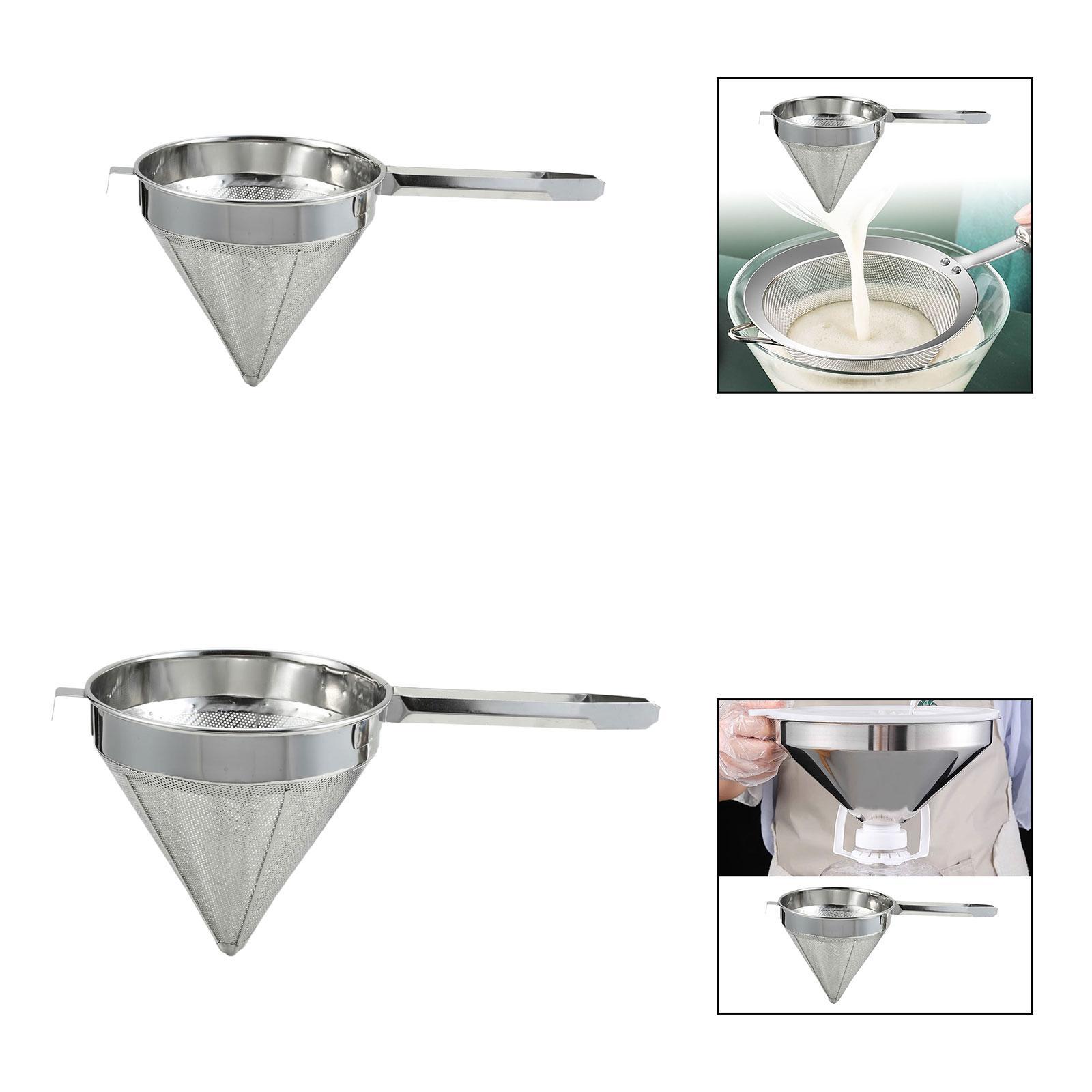 China Cap Strainer Stainless Steel Cone Filter for Cooking, Jelly, And Tea with Long Handle 26.5cm
China Cap Strainer Stainless Steel Cone Filter for Cooking, Jelly, And Tea with Long Handle 26.5cm