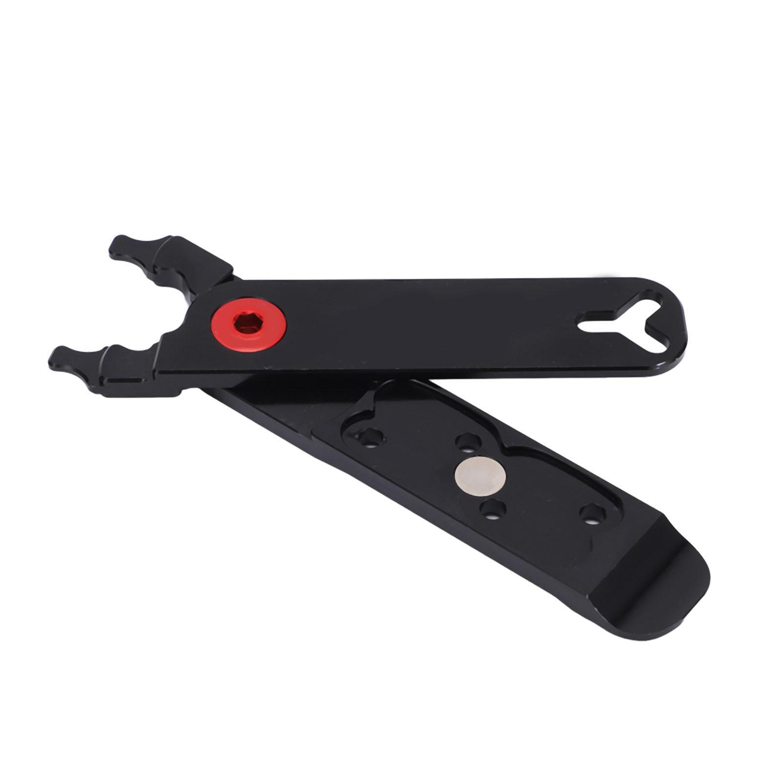 Bicycle Chain Link Pliers Aluminium Alloy 4 in 1 Multifunctional Repair Tool Chain Plier ClampBlack
Bicycle Chain Link Pliers Aluminium Alloy 4 in 1 Multifunctional Repair Tool Chain Plier ClampBlack