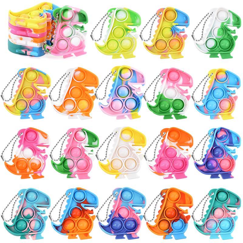 10/20pcs Mini Dinosaur Pop Keychain Sensory Fidget Toys Kids Dinosaur Party Favors Birthday Gift Goodie Bag Pinata Fillers Prize 10pcs
10/20pcs Mini Dinosaur Pop Keychain Sensory Fidget Toys Kids Dinosaur Party Favors Birthday Gift Goodie Bag Pinata Fillers Prize 10pcs