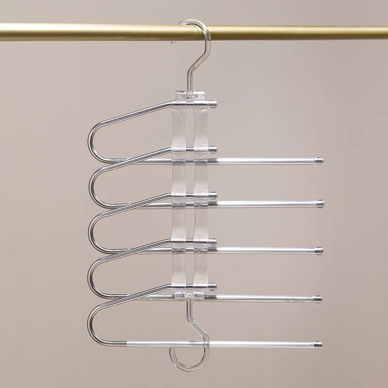 5-шарова складана вішалка для штанів, біла/прозора вішалка для штанів з нержавіючої сталі для органайзера шафи, домашня чарівна стійка для одягу 1PCS
5-шарова складана вішалка для штанів, біла/прозора вішалка для штанів з нержавіючої сталі для органайзера шафи, домашня чарівна стійка для одягу 1PCS