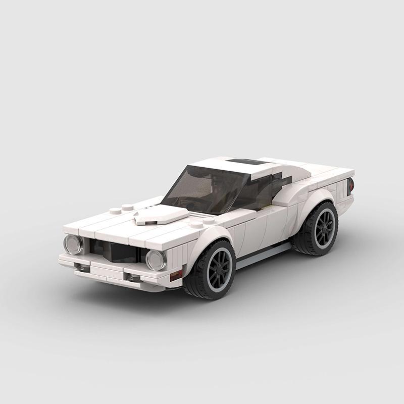 MOC Compatible Building Blocks: 6-Stud Plymouth Barracuda Race Car Set for Kids
MOC Compatible Building Blocks: 6-Stud Plymouth Barracuda Race Car Set for Kids