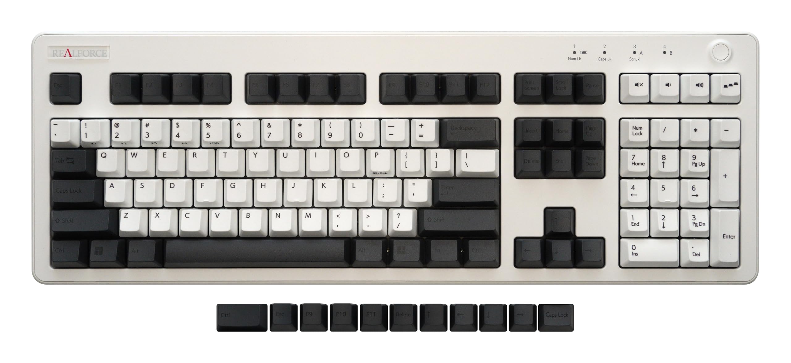 REALFORCE R3 R3S Keyboard Compatible Keycap Set Other than Type Key Dark Gray English Layout Sublimation Printing PBT M0348U темно-сірий
REALFORCE R3 R3S Keyboard Compatible Keycap Set Other than Type Key Dark Gray English Layout Sublimation Printing PBT M0348U темно-сірий