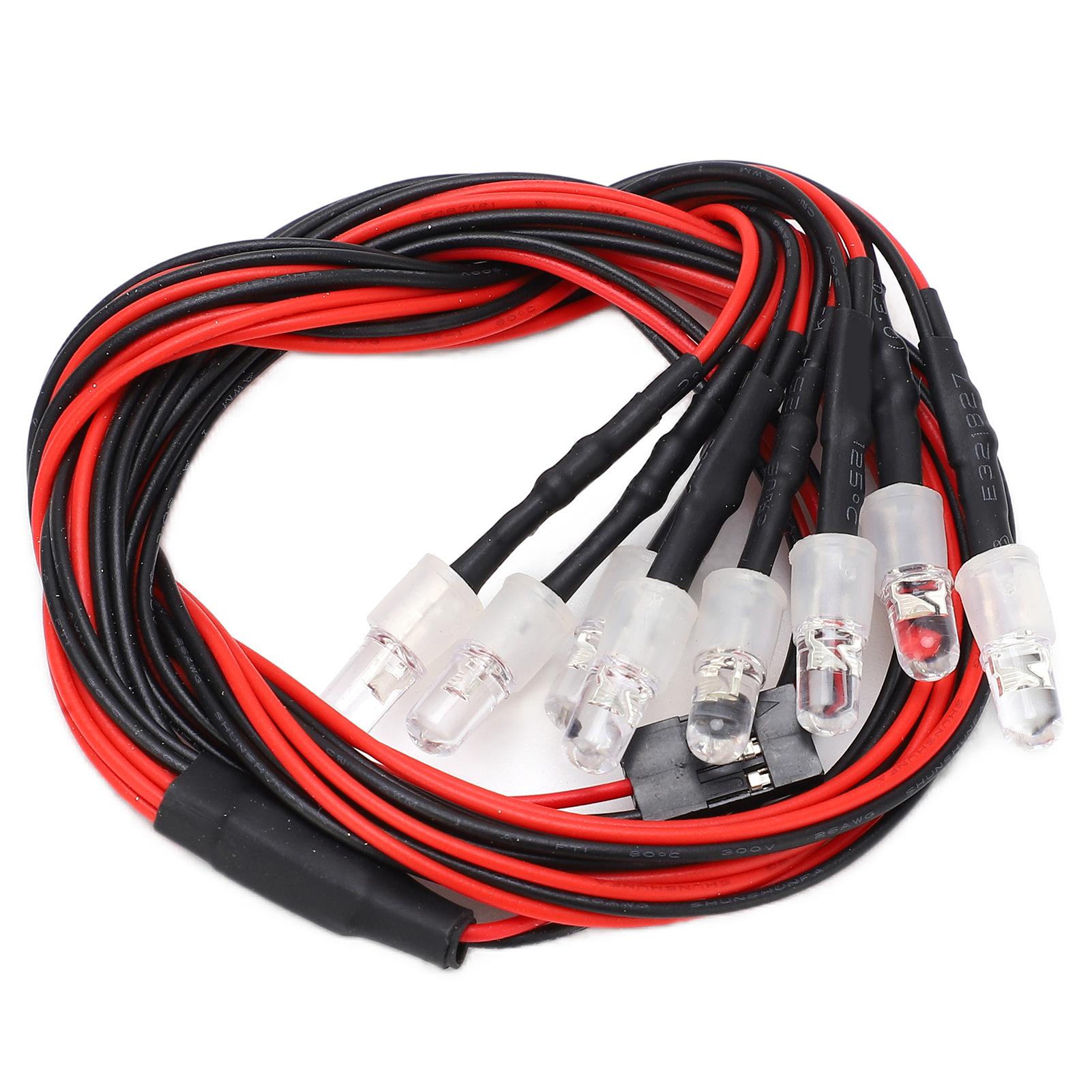 RC Model Car Lights General Purpose Modified LED Lights Accessories with The Third Channel Control Switch
RC Model Car Lights General Purpose Modified LED Lights Accessories with The Third Channel Control Switch