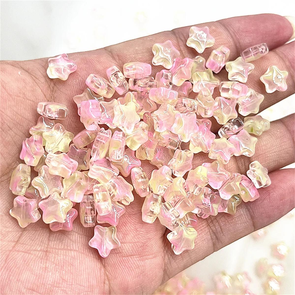 2026 30pcs 8mm Fashion Five-pointed Star Matte Glass Beads Spacer Beads for Jewelry Making DIY Handmade Bracelets Trend Material 30pcs
2026 30pcs 8mm Fashion Five-pointed Star Matte Glass Beads Spacer Beads for Jewelry Making DIY Handmade Bracelets Trend Material 30pcs