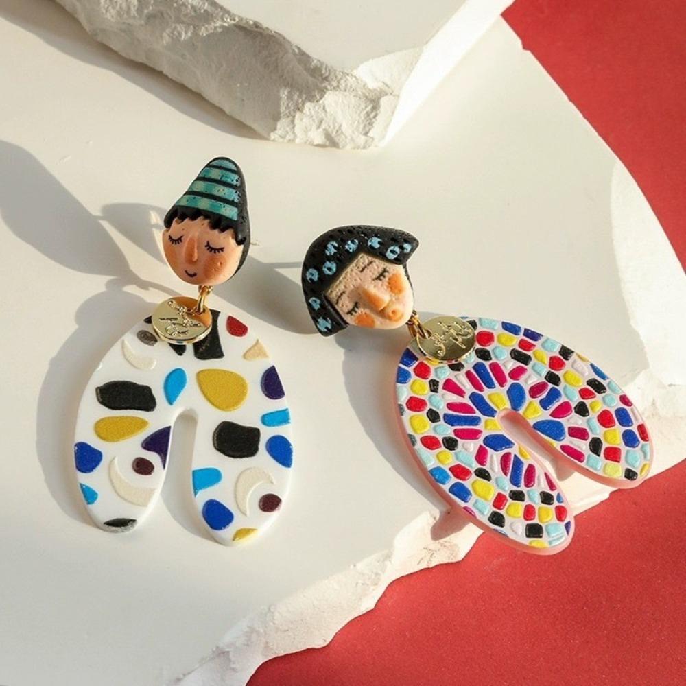 Acrylic Cartoon Indian Earrings Dots Portraits Earrings Chic Y2K Pendientes Earrings Women Colorful
Acrylic Cartoon Indian Earrings Dots Portraits Earrings Chic Y2K Pendientes Earrings Women Colorful