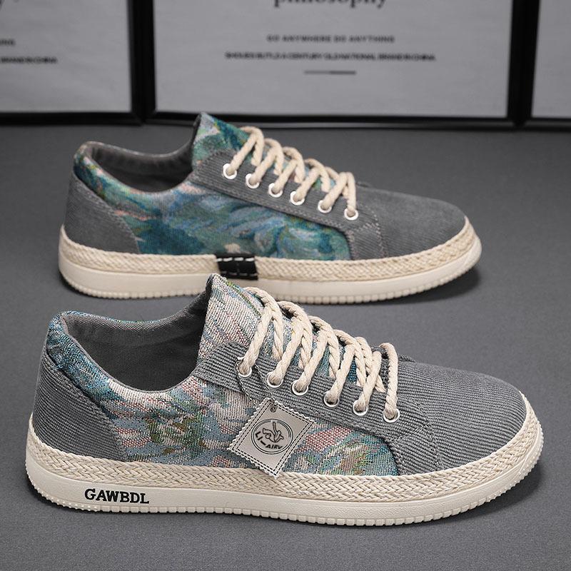Canvas men s shoes summer breathable sports casual low-top board shoes men s corduroy cloth shoes soft-soled work shoes 44
Canvas men s shoes summer breathable sports casual low-top board shoes men s corduroy cloth shoes soft-soled work shoes 44