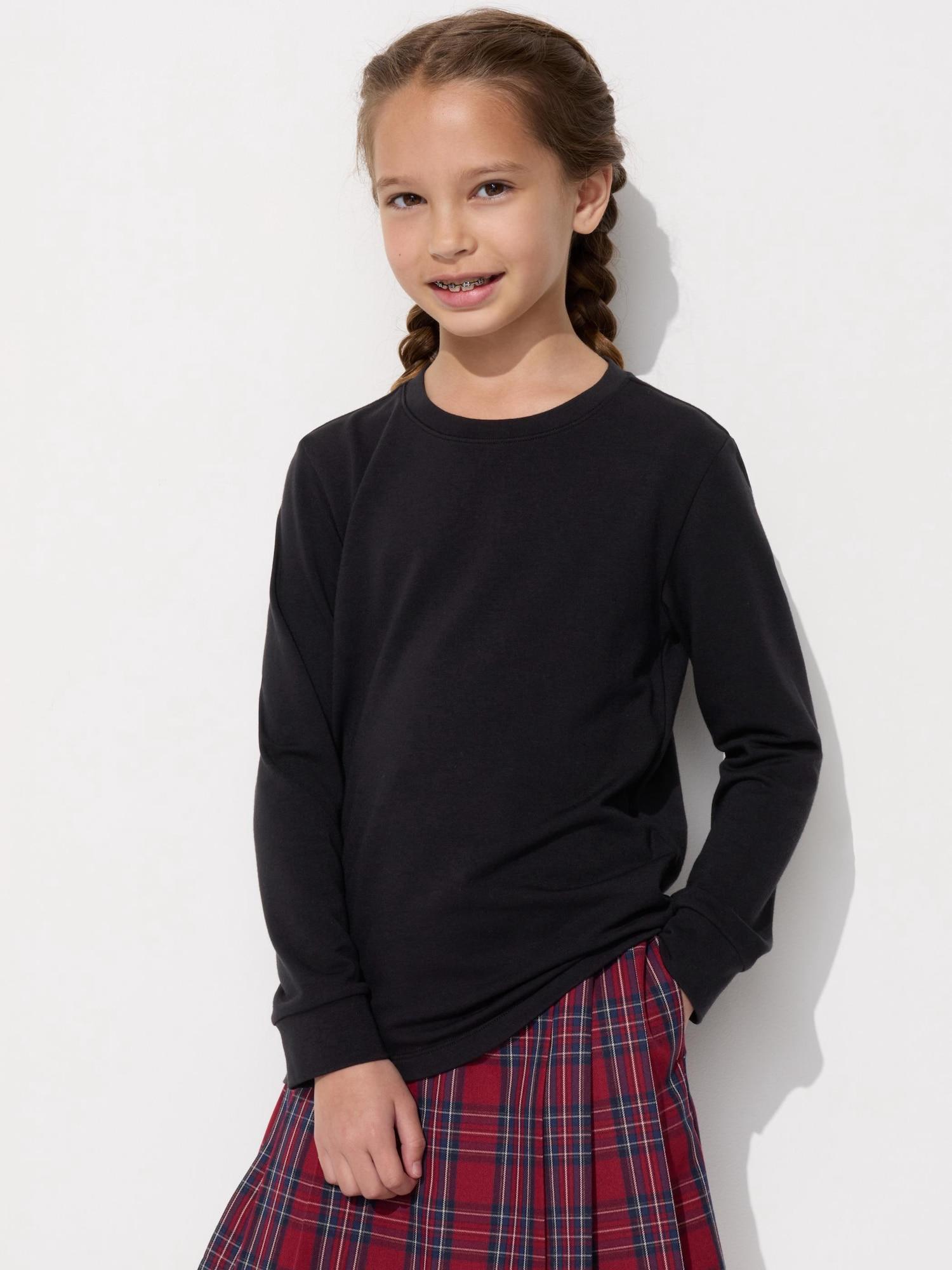 Uniqlo Детская футболка HeaTTech Extra Warm из хлопка с круглым вырезом и длинным рукавом 09 BLACK/KIDS 100
Uniqlo Детская футболка HeaTTech Extra Warm из хлопка с круглым вырезом и длинным рукавом 09 BLACK/KIDS 100