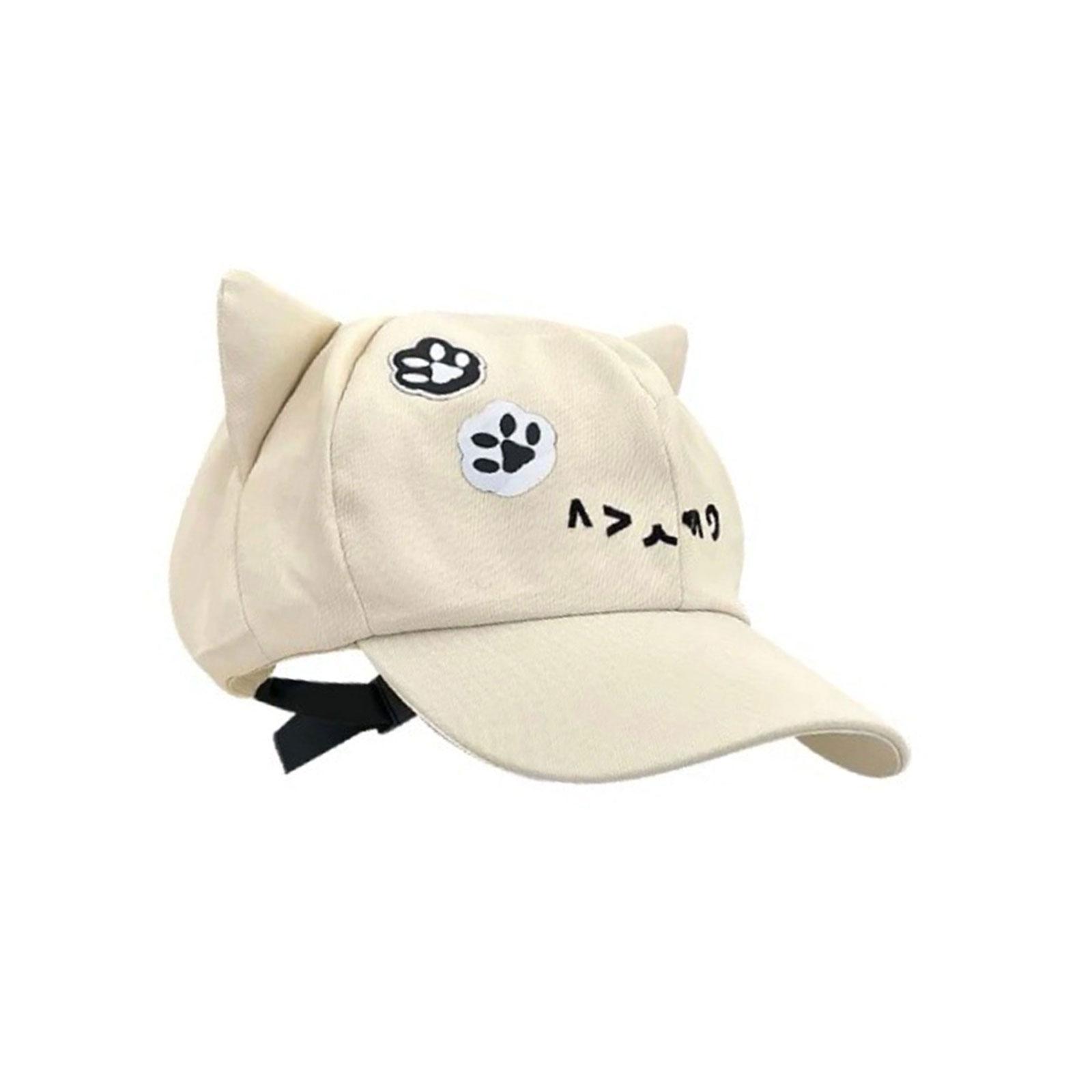 Аниме Тема 3D Кепка с Кошачьими Ушками для Женщин Регулируемый Ремешок Милый Узор Солнцезащитная Шляпа для Подростков Девочек Повседневная Одежда белый
Аниме Тема 3D Кепка с Кошачьими Ушками для Женщин Регулируемый Ремешок Милый Узор Солнцезащитная Шляпа для Подростков Девочек Повседневная Одежда белый