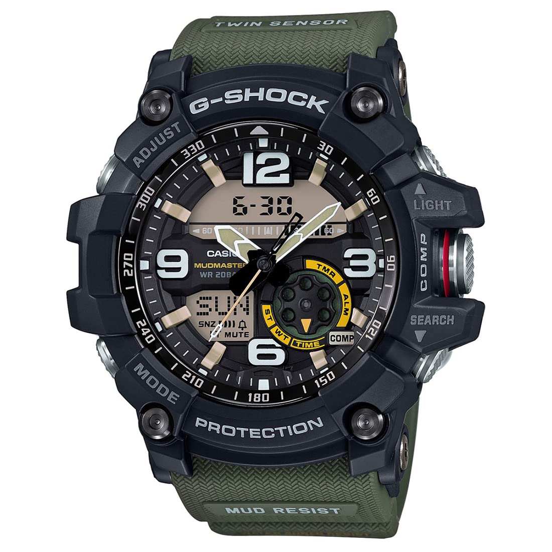 CASIO Mudmaster MUDMASTER Overseas model model as domestic product number G-SHOCK Ana-Digi GG-1000-1A3 / GG-1000-1A3DR (same GG-1000-1A3JF) Men s зелений
CASIO Mudmaster MUDMASTER Overseas model model as domestic product number G-SHOCK Ana-Digi GG-1000-1A3 / GG-1000-1A3DR (same GG-1000-1A3JF) Men s зелений