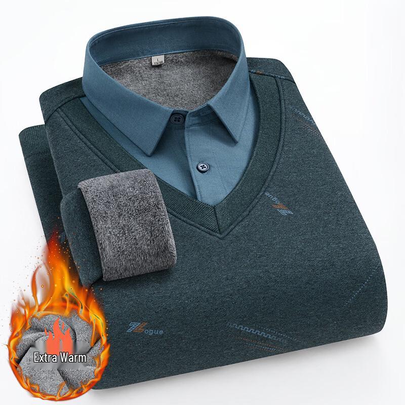 Ankely Men s Faux Two-Piece Thermal Shirt L
Ankely Men s Faux Two-Piece Thermal Shirt L