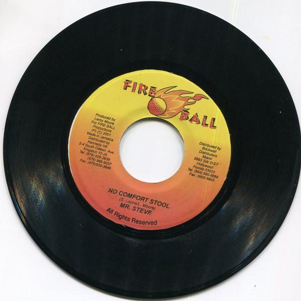 7inch Record MR. STEVE - No Comfort Stool NONE Fire Ball Recor Jamaica Reggae, Ska & Dub Used
7inch Record MR. STEVE - No Comfort Stool NONE Fire Ball Recor Jamaica Reggae, Ska & Dub Used