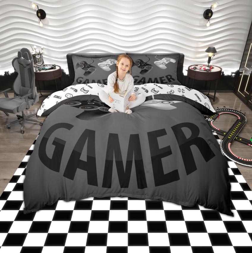 Comforter Homewish Neon Gamepad For Boys Girls Teens Gamer Bedding Set Gradient Honeycomb Bedroom Set Room Decor Comforter (quilt)-EU Single(135*200cm)3pcs
Comforter Homewish Neon Gamepad For Boys Girls Teens Gamer Bedding Set Gradient Honeycomb Bedroom Set Room Decor Comforter (quilt)-EU Single(135*200cm)3pcs