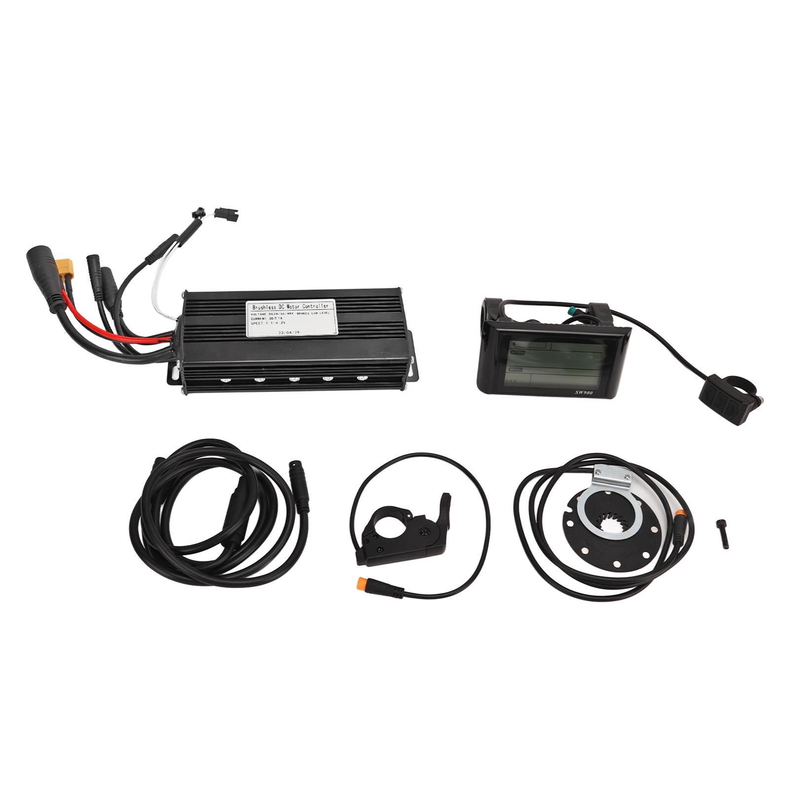 3 Mode Sine Wave Brushless Motor Controller SW900 Display Thumb Throttle Power Assist Sensor Kit
3 Mode Sine Wave Brushless Motor Controller SW900 Display Thumb Throttle Power Assist Sensor Kit
