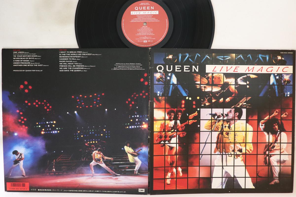 LP Пластинка QUEEN - Live Magic EMS91203 EMI 1986 Япония Рок Б/у 
LP Пластинка QUEEN - Live Magic EMS91203 EMI 1986 Япония Рок Б/у
