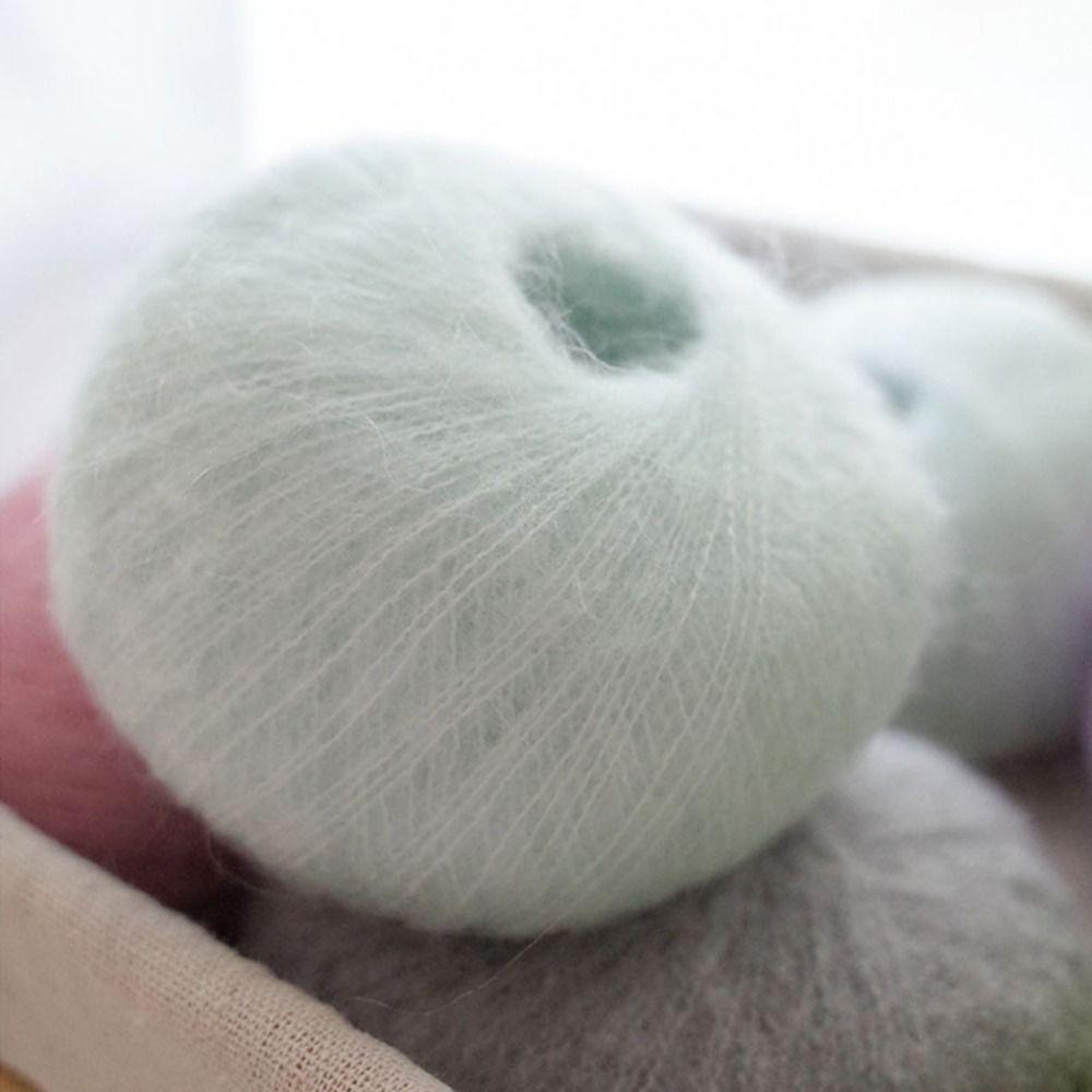 Handmade Mohair Yarn Skin-friendy Knitted Yarn Sweater Crochet Yarn Sewing светло-фиолетовый
Handmade Mohair Yarn Skin-friendy Knitted Yarn Sweater Crochet Yarn Sewing светло-фиолетовый