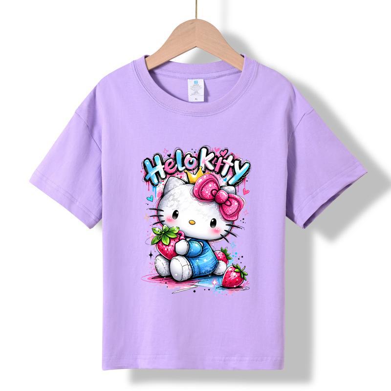 MC-74 MINISO 2026 Summer Kids 100% Cotton T-Shirt Hello Kitty Strawberry Print Short Sleeve Casual Tee for Girls Ages 2-12 150
MC-74 MINISO 2026 Summer Kids 100% Cotton T-Shirt Hello Kitty Strawberry Print Short Sleeve Casual Tee for Girls Ages 2-12 150