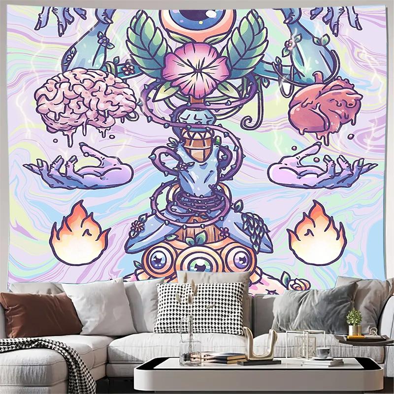 Celestial tapestry wall hanging cosmic decor mystical art psychedelic vibes trippy wall art space aesthetic bohemian home galaxy 74x94cm(29x37in)
Celestial tapestry wall hanging cosmic decor mystical art psychedelic vibes trippy wall art space aesthetic bohemian home galaxy 74x94cm(29x37in)