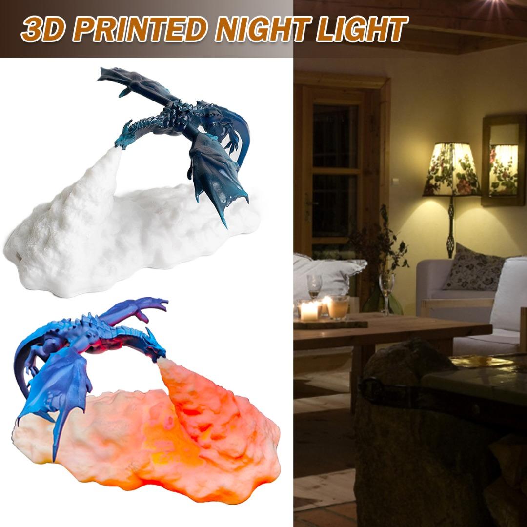 PDTO Дракон Лампа 3D Печатный Светодиодный Ночник USB Перезаряжаемый для Спальни Детская Комната
PDTO Дракон Лампа 3D Печатный Светодиодный Ночник USB Перезаряжаемый для Спальни Детская Комната