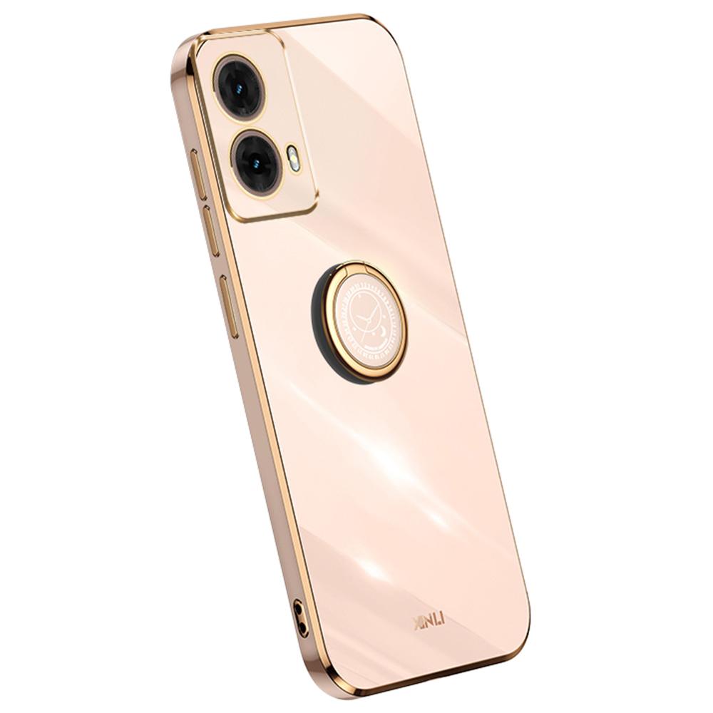 XINLI Чехол для Motorola Moto G85 5G с кольцом-подставкой, гальванизированный ТПУ чехол для телефона Pink
XINLI Чехол для Motorola Moto G85 5G с кольцом-подставкой, гальванизированный ТПУ чехол для телефона Pink