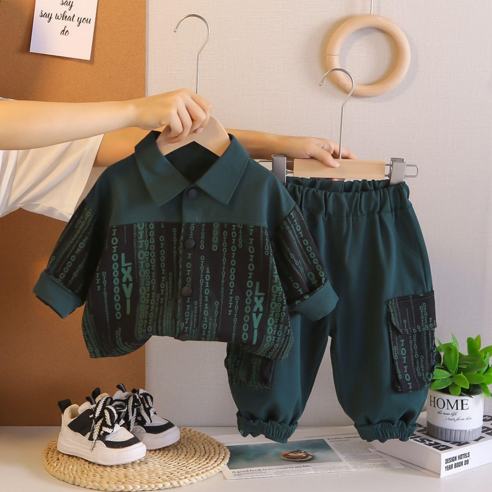 Детский повседневный комплект с длинным рукавом, удобные наряды для повседневной носки 90
Детский повседневный комплект с длинным рукавом, удобные наряды для повседневной носки 90