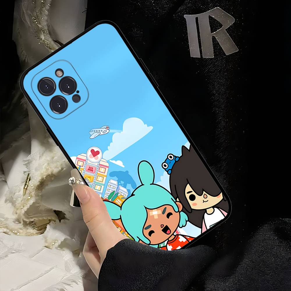 Toca Boca Toca Life World Phone Case For IPhone 17 16 15 14 13 12 11 Pro Max Plus Mini Soft Black Cover iPhone 14
Toca Boca Toca Life World Phone Case For IPhone 17 16 15 14 13 12 11 Pro Max Plus Mini Soft Black Cover iPhone 14