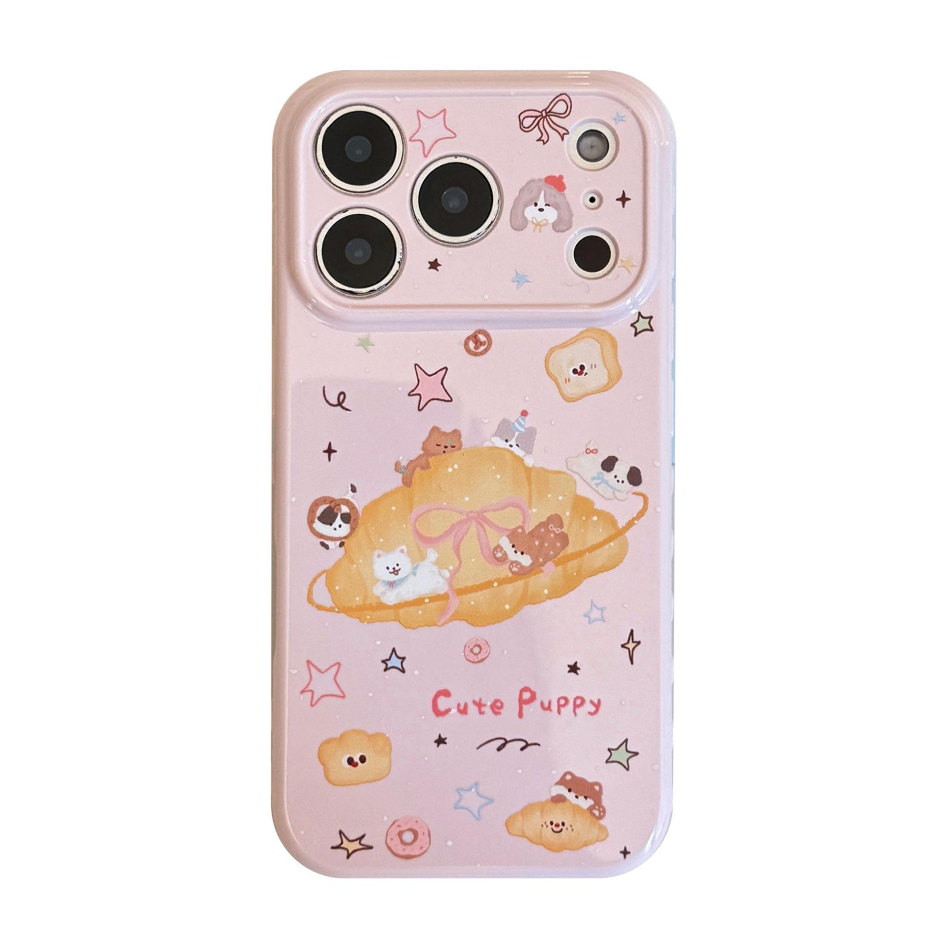 Cartoon Puppy Bread Phone Case for iPhone 16, iPhone 17, and iPhone 17 Pro Max iPhone 11
Cartoon Puppy Bread Phone Case for iPhone 16, iPhone 17, and iPhone 17 Pro Max iPhone 11