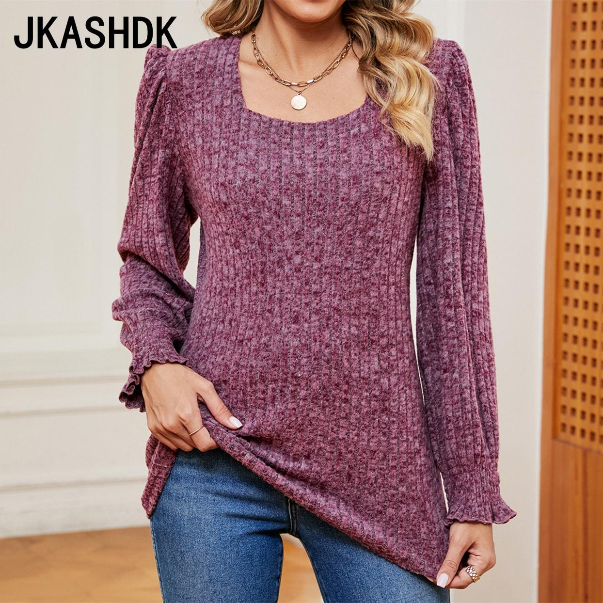 JKAASHDK женские модные повседневные однотонные принты лето весна с длинным рукавом квадратный воротник блузки и рубашки
JKAASHDK женские модные повседневные однотонные принты лето весна с длинным рукавом квадратный воротник блузки и рубашки